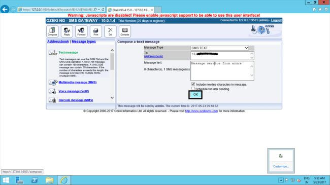 SMS Service Using Azure sms-service-using-azure