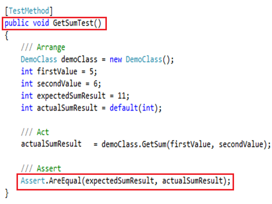 Best practice to write unit test