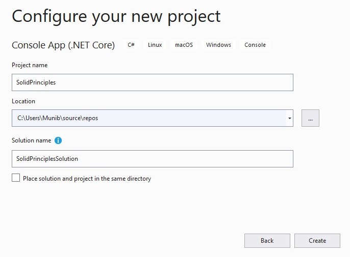 Configure project