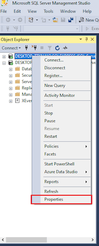 Login failed for user 'sa'. Microsoft SQL Server, Error 18456