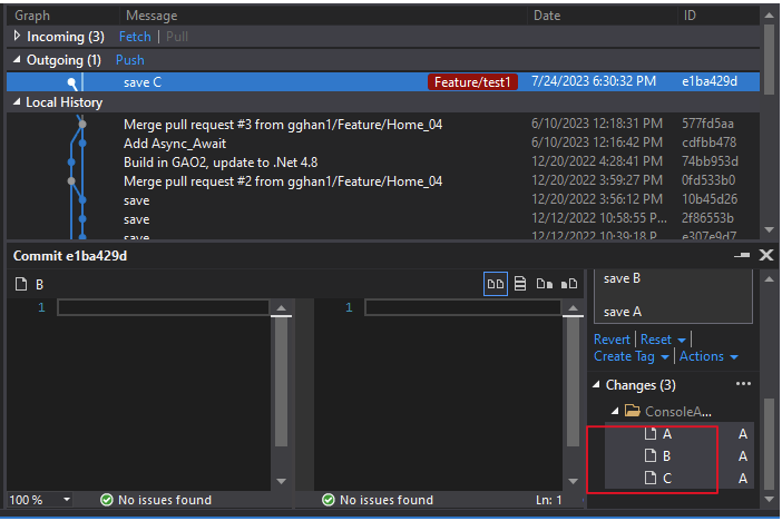 Source Control (4-9-2), Git - Merge in Client Side