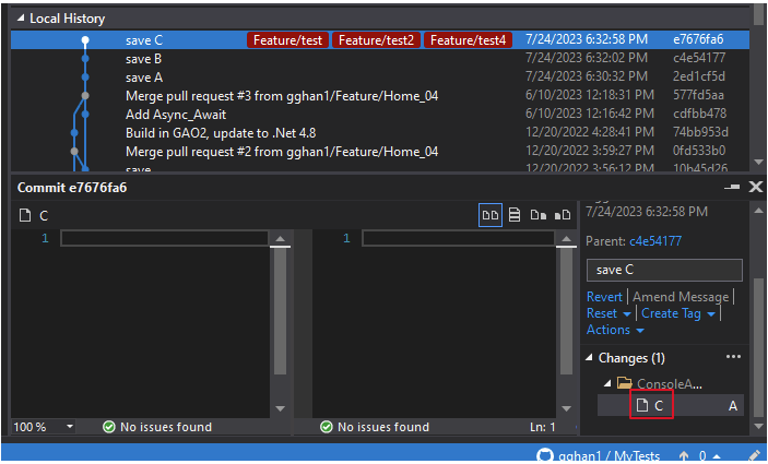 Source Control (4-9-2), Git - Merge in Client Side