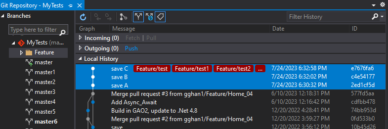 Source Control (4-9-2), Git - Merge in Client Side