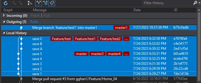 Source Control (4-9-2), Git - Merge in Client Side