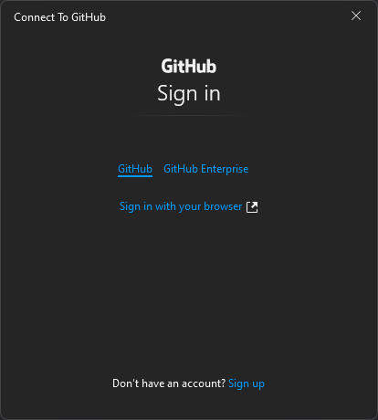  GitHub Extersion for Visual Studio,