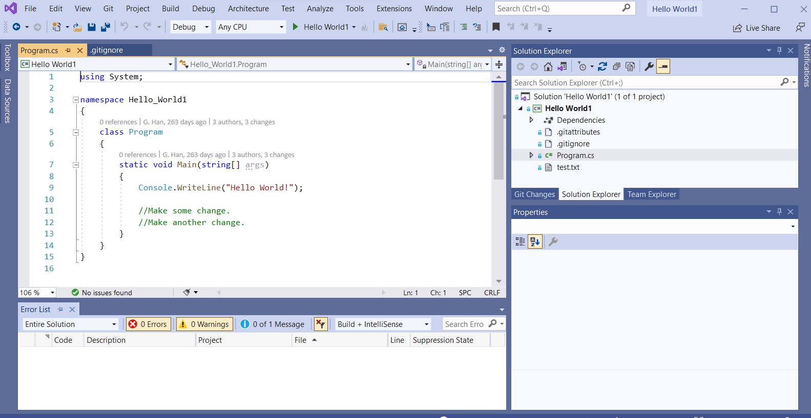 Source Control (9), Push Into Git Hub And DevOps