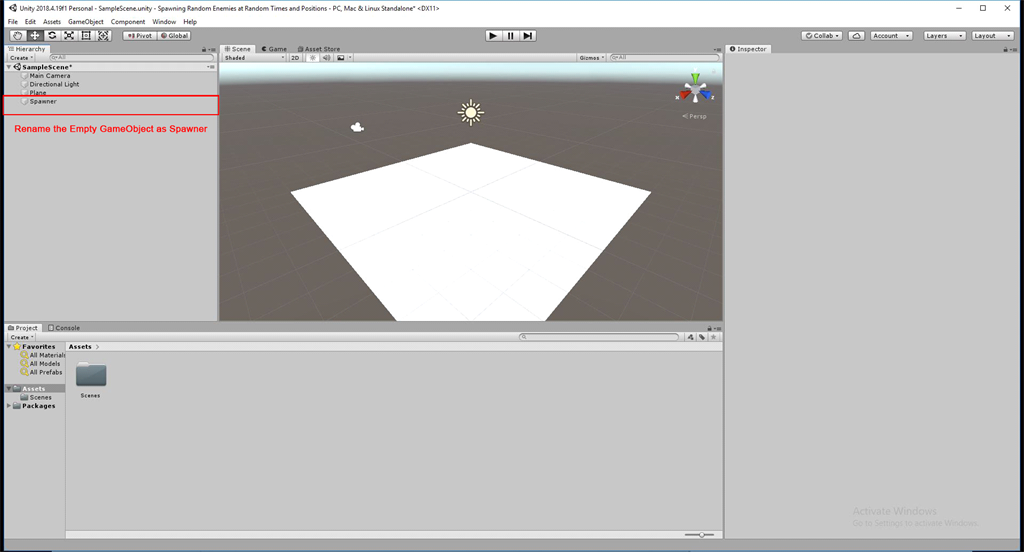 Runtime Create Enemies Using C# Scripts In Unity