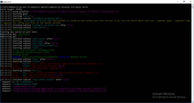 SPFx - Upgrading To Latest Version (1.9.1) - Issues And Solutions