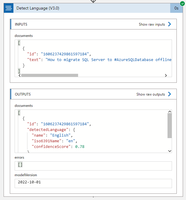 Split and Store the different language tweets in blob storage Using Azure Logic App