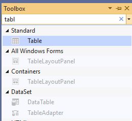 Toolbox tab