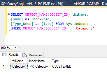 Index In SQL, Cluster Index, And Non-Cluster Index