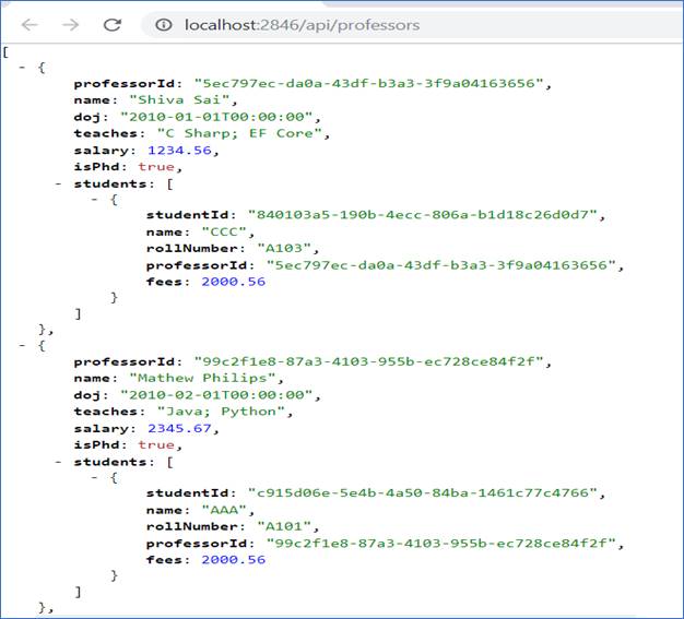 SQL Server 2017 Docker Container And Web API In .Net Core