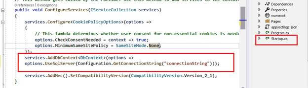 SQL Server And CRUD Operations Using .NET Core 2 And Entity Framework
