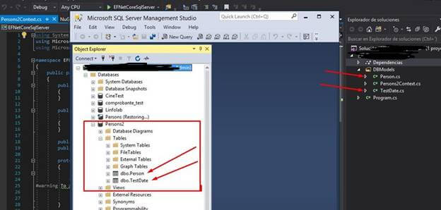 SQL Server And CRUD Operations Using .NET Core 2 And Entity Framework