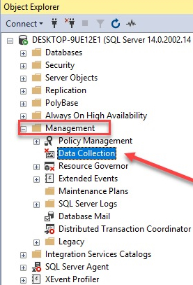 SQL Server Data Collection And Management Data Warehouse