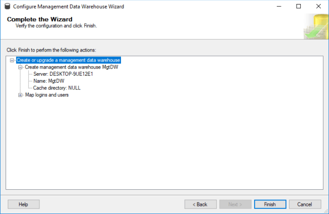 SQL Server Data Collection And Management Data Warehouse