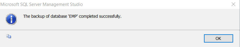 SQL Server Database Backup and Restore