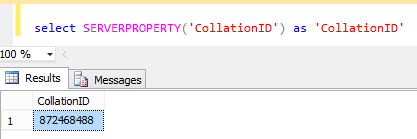 SQL Server - Get The Collation Details