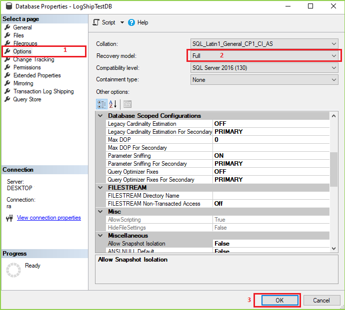 SQL Server Log Shipping (Without Active Directory)