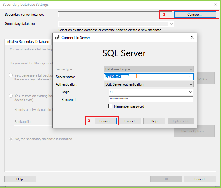 SQL Server Log Shipping (Without Active Directory)
