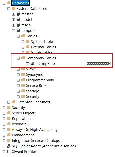SQL Temporary Tables: Syntax, Types, and Usage