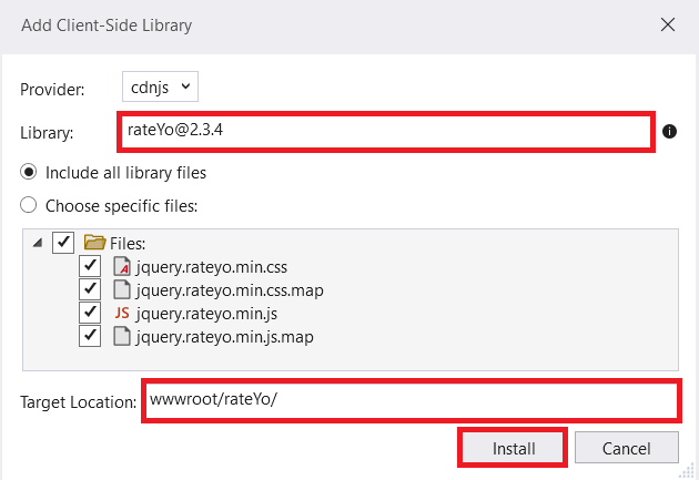 Add Client-side Library