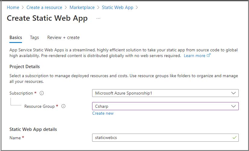 Start Working On Azure Static Web Apps