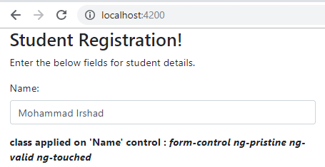 State And Validation Tracking In Angular