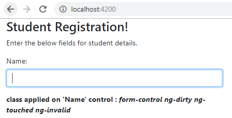 State And Validation Tracking In Angular