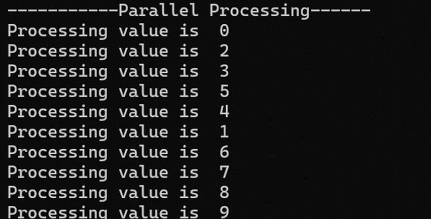 Parallel Processing