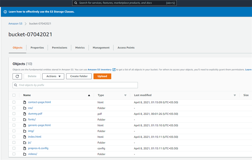Static Website Hosting On AWS S3