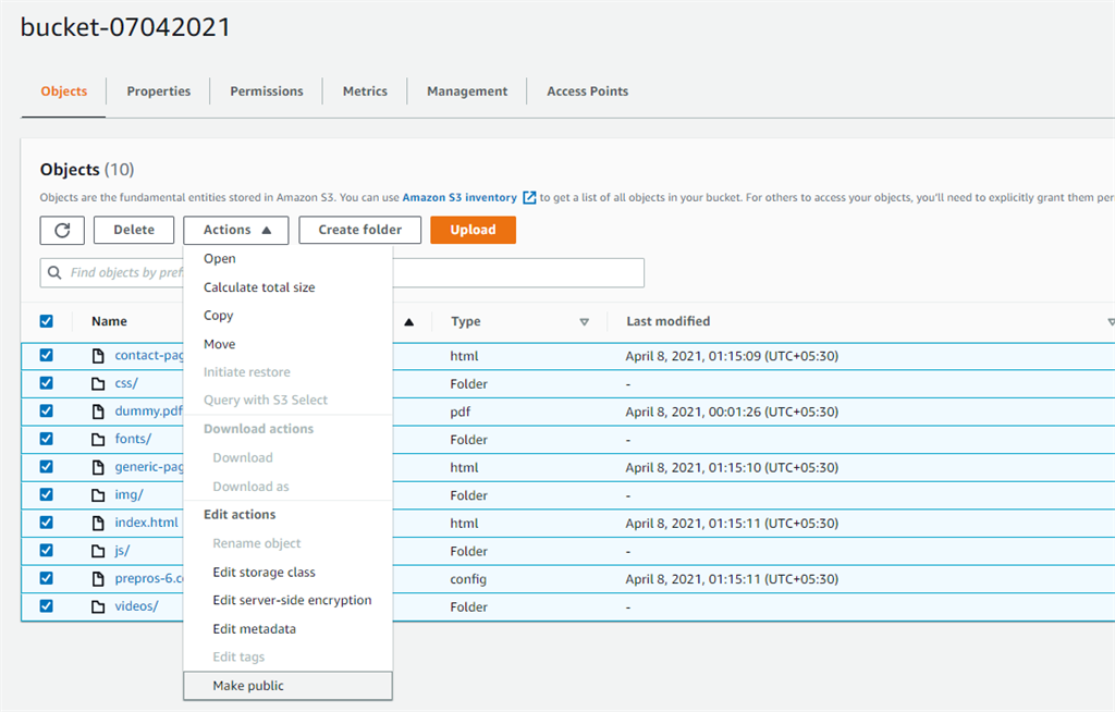 Static Website Hosting On AWS S3