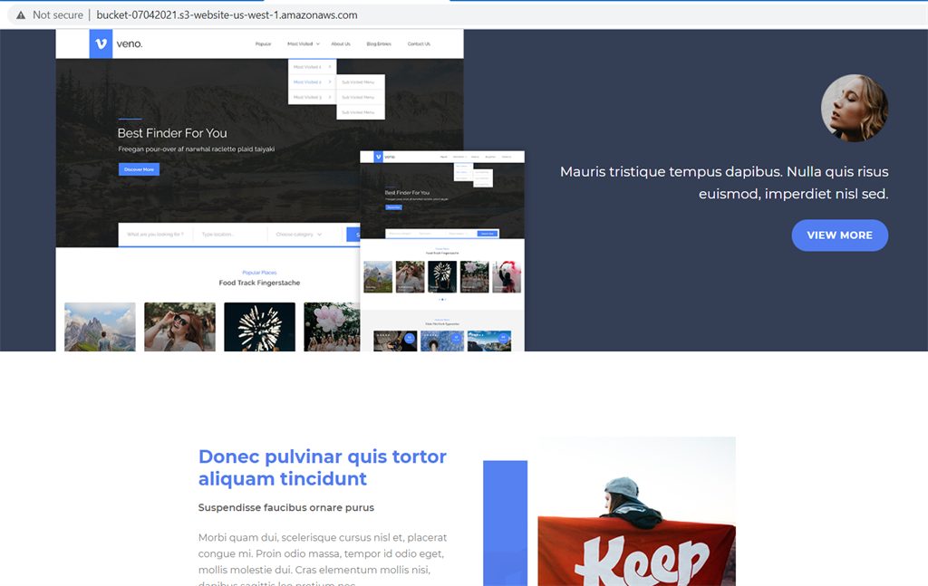 Static Website Hosting On AWS S3