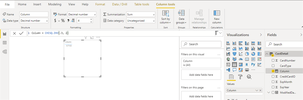 Statistical Functions in Power BI