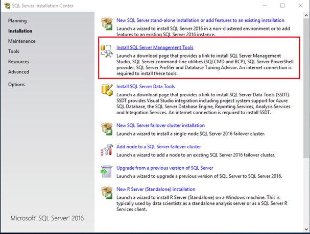 Step by Step Guide To Install SQL Server 2016, SSMS And SSDT Tool