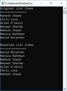microsoft learn c# list