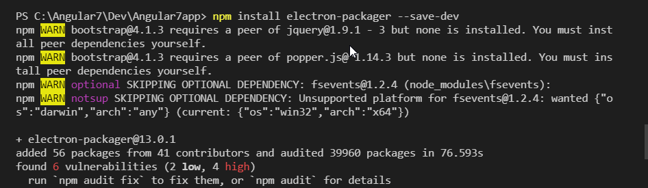 Steps To Build 🏗️ Angular 7 (Beta) Desktop 🖥️ Apps With Electron
