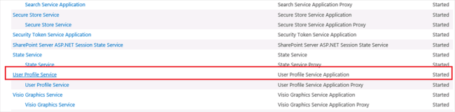 User Profile Service
