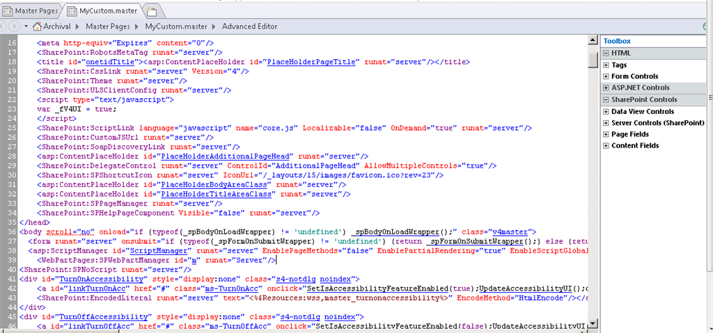 how to create custom master page in sharepoint online