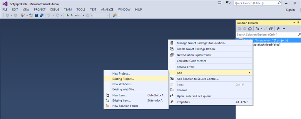 Steps To Fix Project File Could Not Be Loaded Issue After Rename ...