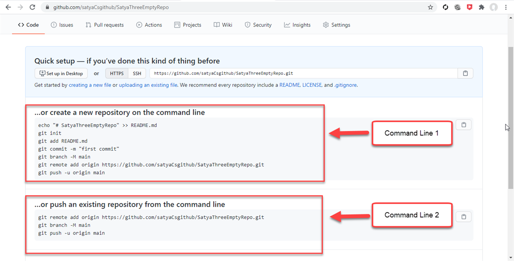 Commit and push changes to Git repository