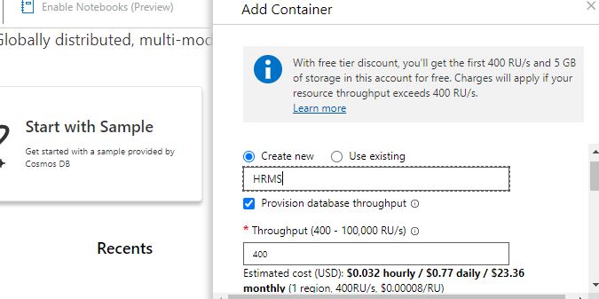 Azure Cosmos DB - Store And Retrieve JSON Data Types Using SQL API