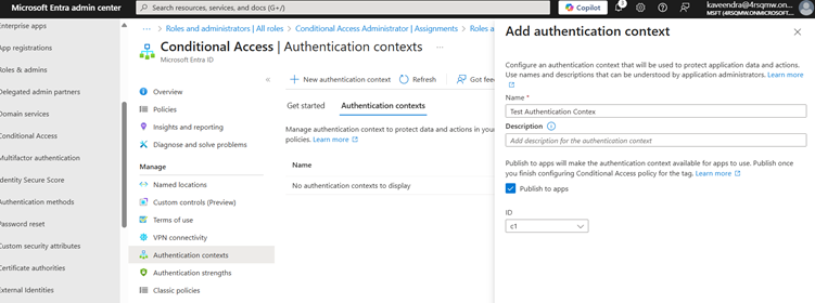 Conditional access