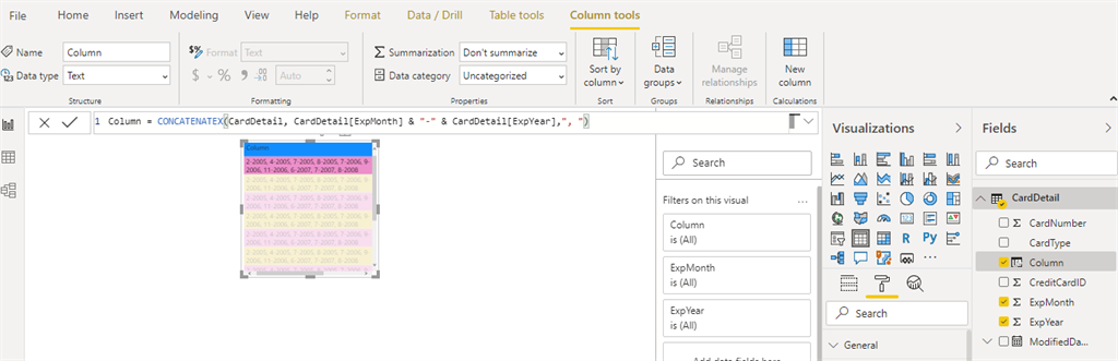 String Functions Or Text DAX Function In Power BI