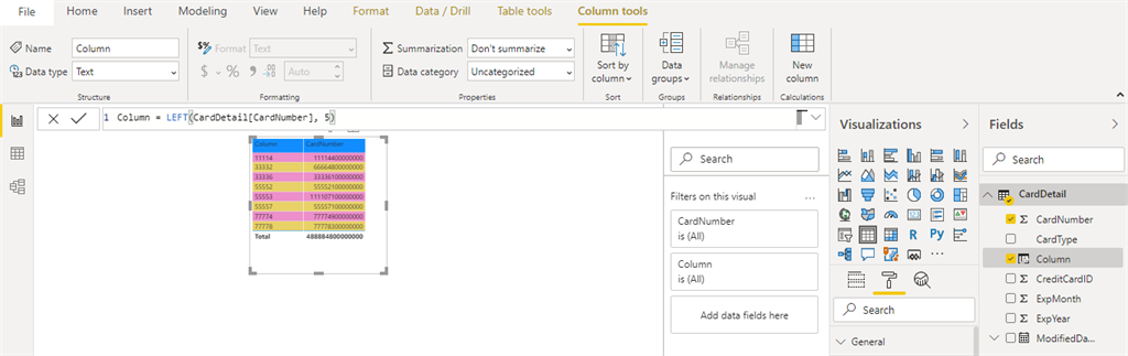 String Functions Or Text DAX Function In Power BI