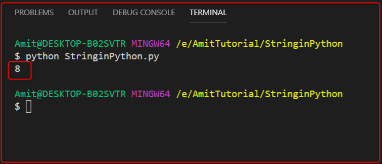 String Operations In Python