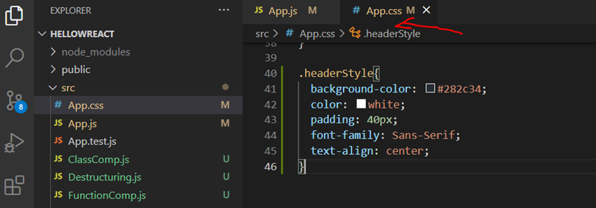 Styling React JS Application