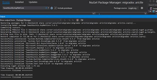 Swashbuckle And ASP.NET Core