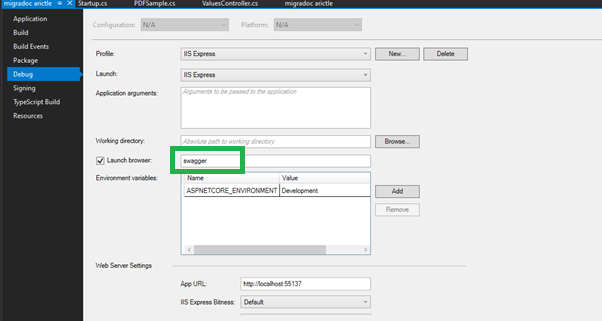 Swashbuckle And ASP.NET Core