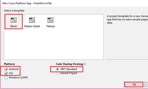 Tabbed Page In Xamarin.Forms Using FreshMvvm